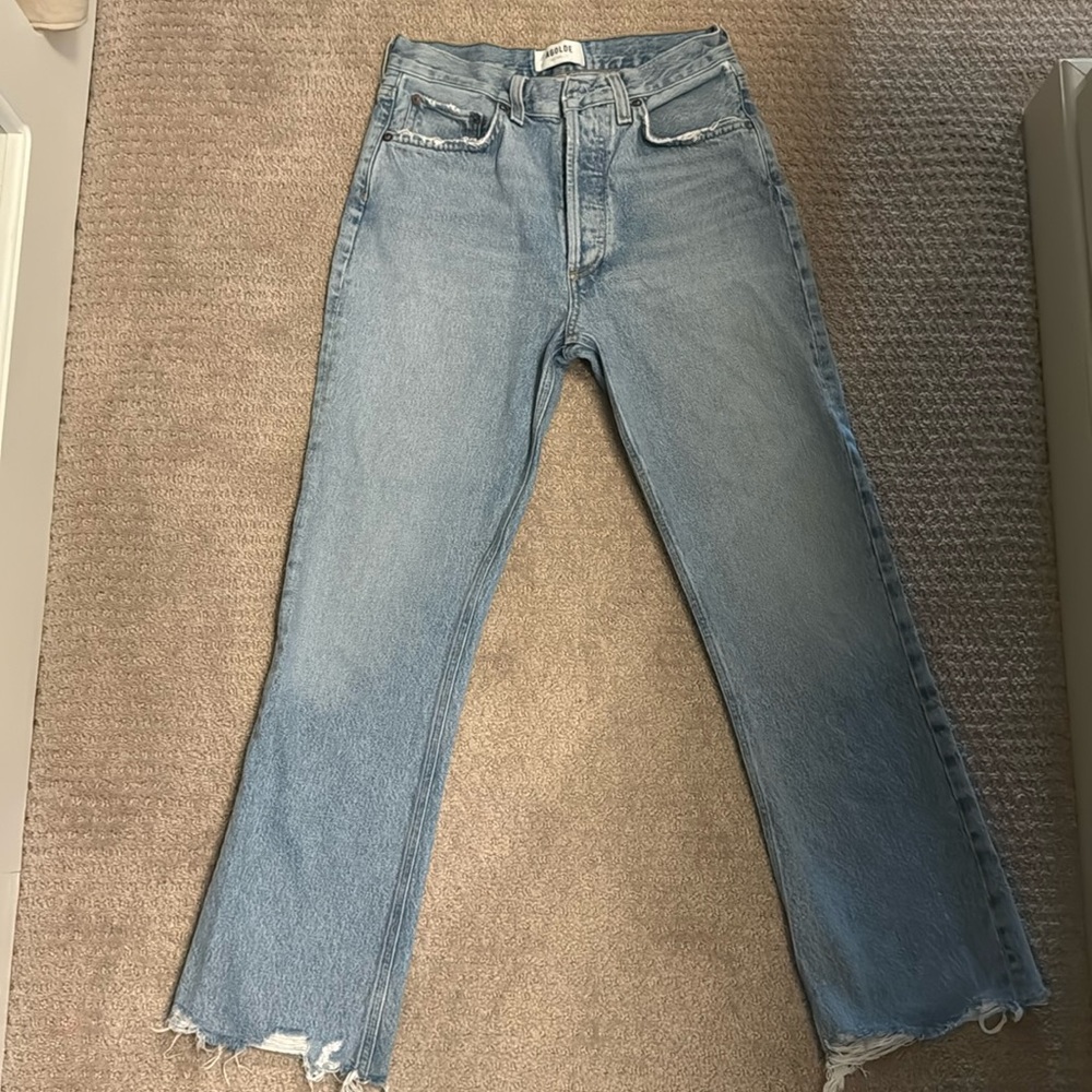 AGOLDE relaxed boot jeans